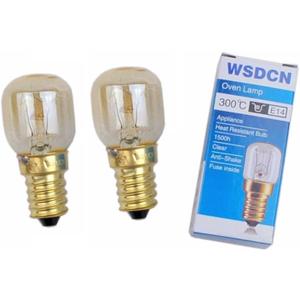 2 Pack, Fulfilled by Amazon, WSDCN Compatible Bulb for Whirlpool Kitchen Aid Oven Light Bulb 4173175