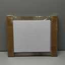 KAIWIN 100% Solid Wood Brown 11x14 Picture Frame 1 Pack Display Picture 8x10 with Mat, Rustic Wooden Photo Frames for Wall Mounting