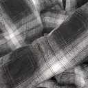 IN'VOLAND Womens Plus Size Flannel Plaid Shirts Long Sleeve Casual Collared Button Down Shirt Loose Blouse Top 24W 2 XL