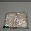 CCINEE 36pcs Christmas Burlap Bags, 46 Inch Drawstring Christmas Burlap Goody Gift Candy Bags with Double Jute Drawstrings Xmas Treat Bags for Candy Wrapper Xmas Party Favors (36pcs-White Patterns)