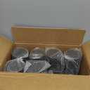 YOUKE OLA 16 Pack Stainless Steel Tumbler Bulk Insulated Vacuum Travel Mug Powder Coated Coffee Mug Gift for Laser Engrave, 20oz Black