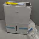 AEOCKY 50 Pint/Day Compressor Dehumidifier, 3500Sq.Ft for Basement, Home, Bedroom, Bathroom, with Drain Hose, Intelligent Humidistat, Quiet