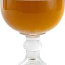 Restaurantware-Vetri 18 Ounce Schooner Beer Glasses, 24 Stemmed Shrimp Cocktail Glasses - No Lead, Dishwashable, Clear Glass Goblets, Suitable For Coronitas, Margaritas, Tequila, Or Whiskey Sour (18 oz)
