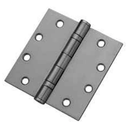 2 Pcs Full Mortise Ball Bearing, 4-1/2" x 4-1/2", Stainless Steel Material