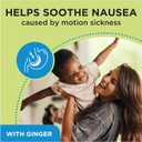 From the Makers of Dramamine, Advanced Herbals Ginger & Ashwagandha Lozenges, for Nausea Relief & Stress Support, Tropical Fruit and Ginger Flavor, 20 Count