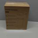 Mini Single Serve Coffee Maker for K Cup and Ground Coffee, Fast Brew One Cup Coffee Machine with Descaling Reminder and Water Window, 6 to 12 oz. Brew Sizes, Black (9.45 Inches)