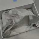 DREAM PAIRS Womens Chunk Low Heel Pump Sandals | Size 7.5W, Silver-Glitter, CHUNK