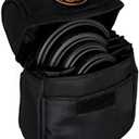 Tide Optics Filter Pouch | Holds 5 Filters Up to 86mm | Durable Protective Case Bag for Photography Camera Filters | Water & Dust Resistant…