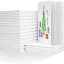 Dynta Blank Hardcover Book A5(6.2x8.3Inch), 30 Pack Blank Books for Kids to Write Stories Sketch White Hardcover Sketchbook Journal for Writing Drawing Creating, 40 Pages (20 Sheets) for Each book