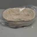 Bread Proofing Baskets Set of 2 10 inch Oval Shaped Dough Proofing Bowls w/Liners Perfect for Professional & Home Sourdough Bread Baking