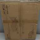 Mino Kesper Brown 18-55" Wide Dog Gate, Bamboo Freestanding Pet Gates for Dogs, Puppy Fence