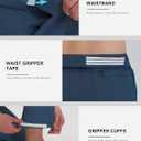 CNBQDD Dress Pants for Men Lightweight Golf Casual Slacks (Blue, L)