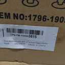 Glass Apothecary Jars with Lids, Small Storage Containers, Set of 3 Wide Mouth Storage Candy Jar Decorative Candy Buffet Organizer Canisters Elegant Kitchen (Height: 8.3" 10.5" 8.3", Round)