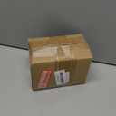 Gold pencil cup Sturdy metal frame with white ceramic pen holder For desks and kitchen appliance holders (H 4.6'')