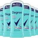 Degree Original Antiperspirant Deodorant Sheer Powder 1 Count 48-Hour Sweat & Odor Protection Antiperspirant for Women 2.6 oz