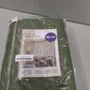 MIULEE 100% Blackout Linen Textured Curtains for Bedroom Solid Thermal Insulated Olive Green Grommet Room Darkening Curtains & Drapes Luxury Decor for Living Room Nursery 52 x 72 Inch (2 Panels)