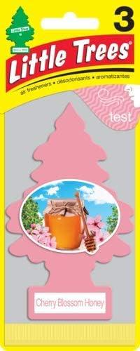 Little Trees 3 Pcs. Cherry Blossom Honey Air Freshener,  Luster Leaf 1825 1825 Moisture Meter, Digital Display Green