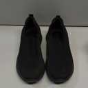 SHULOOK Non Slip Work Shoes for Women Slip Resistant Sneakers Mesh Slip On Food Service Shoes Chef Kitchen Restaurant Lightweight Comfortable Sock Shoes (6, Black)