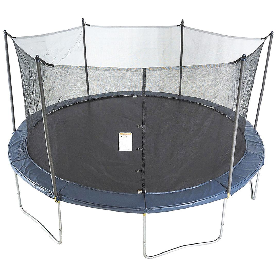 Trampoline Net with Adjustable Strap and Inflatable Base for Outdoor Activities and Bug Deterrent 100% Polyester