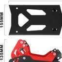 Electric Dirt Bike Wheel Chock MotorcycleTrailer Stand 1800 lb Universal for 8"-21" Ebike for CRF TTR KLX 110 PW CRF KX 50 85 Surron Sur ron Light Bee S/X LBX X260 TTR 125 90 230 Adjustable