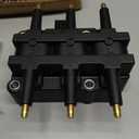 Ignition Coil Pack Spark Plug fit for 3.3 3.8 Chrysler Town & Country Pacifica, Dodge Grand Caravan, Jeep Wrangler 2001 2002 2003 2004 2005 2006 2007 2008 2009 2010, 1pc Coil & 6pcs Spark Plugs