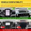 Dashboard Organizer Tray for 2019-2026 Dodge RAM 1500 Accessories