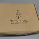 N&T NIETING 9FT Christmas Norfolk Pine Garland Real Touch Pine Artificial Garlands Faux Greenery Garland Winter Christmas Garland for Table Mantle Fireplace Indoor Outdoor Xmas Decorations (1 Pcs)