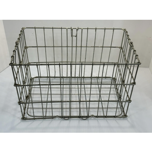 G.E.T. Heavy Duty Iron Wire Utility Storage Basket/Bin 14" x 7" x 9"
