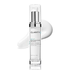 ClarityRx Get Fit Multi-Peptide Healthy Skin Serum, Natural Plant-Based Anti-Aging Treatment for Fine Lines & Wrinkles (1 fl oz)