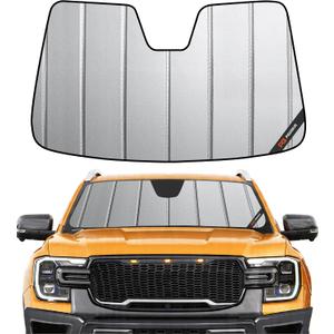 Pigenius Windshield Sunshade for Ford Ranger 2024-2026 Front Window Sun Shade - Safeguard