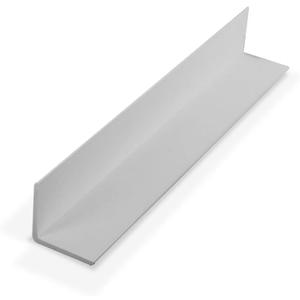Outwater Plastics 1937-Wh White 1-1/4 Inch X 1-1/4 X 7/64 (.109) Inch Thick Angle Plastic Even Leg Angle Moulding 36 Inch Lengths (Pack of 4)