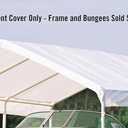 ShelterLogic SuperMax All Purpose Outdoor 12 x 26-Feet Canopy Replacement Cover for SuperMax Canopies (Cover Only, Frame Not Included)