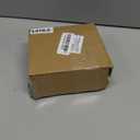 Dummy Door Handles Interior - Pack of 2, Matte Black Door Handle Single Side Lever for Closet & French Doors | Ambidextrous Square Design, Powder Coated Non-Turning and Non-Locking Handle (Dummy with Screws)