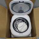COMFEE' Mini Rice Cooker 4 Cups Cooked/2 Cups Uncooked, Portable Non-Stick rice maker, 24 hours Timer Delay, 6 Functions, Fast Cooker, Brown Rice, Oatmeal, White