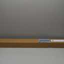 Ivilon Window Curtain Rod End Cap - 1 inch Pole. 120 to 240 Inch. Warm Gold