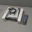 DVD Players for TV with HDMI, DVD Players That Play All Regions, Simple DVD Player for Elderly, CD Player for Home Stereo System, Included HDMI and RCA Cable, with Big Buttons Remote Control