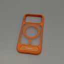 TORRAS Strong Magnetic & Seamless Stand for iPhone 17 Pro Case, Fit for MagSafe, Militray Grade Protection, Built-in Kickstand, Camera Control, Translucent Slim 17 Pro Cover Ostand, Neon Orange