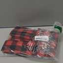 Boao 6 Pieces Christmas Refrigerator Cover Cabinet Door Handle Covers Thick Plaid Kitchen Appliance Covers Handle Protector for Christmas Decorations Microwave(Black and Red, Buffalo Plaid)