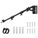 K&F CONCEPT Wall Mount Boom Arm 39.4"- Rotating Triangle Stand for Ring Light, Softbox, Reflector - Support 180Flexible Rotation, 20-39in Adjustable Length, 20lbs Heavy Duty with 1/4''&3/8'' Mount