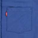 Levi's Boys' Long Sleeve One Pocket Button Up Shirt (Blue)