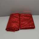 Poise3EHome Red Sequin Backdrop,5FT x 7FT Sequin Photography Backdrop Curtain for Party Decoration