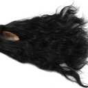 Tgoon Doll Wig Doll Wig Doll Wig Doll Wig Curly HeatFringe for Dress Up Doll (Black)