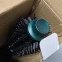Aima Beauty Hair Dryer Brush, One Step Hair Dryer & Volumizing Hot Air Brush, 3 Heat/Speed Settings, Advanced Ionic Technology, Ceramic Coating, Nylon Pins & Tufted Bristles, Dark Green, 1000W, 125V Dark Green