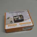 Video Conference Lighting Kit, Ring Light Clip on Laptop Monitor with 5 Dimmable Color & 5 Brightness Level for Webcam Lighting/Zoom Lighting/Remote Working/Self Broadcasting and Live Streaming, etc.