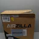 AIRZILLA Premium Steel Retractable Air Hose Reel With Dual Arm, 3/8"x50Ft Hybrid Polymer Hose, Heavy Duty Air Hose Reel included Auto Rewind Reel | Quick Air Coupler | Durable Double side Frame.
