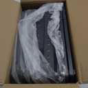 OMEM Portable Reptile Terrarium Habitat for Mini Pet Houses Breathable Holes Stackable Container (2PCS-Black-L)