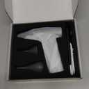 Metal Electric Compressed Air Duster, 300000 RPM Brushless Motor with Stepless Speed, Rechargeable Cordless Mini Blower for Computer Keyboard Cleaning, Car Detailing, House and Outdoor Use (Grey)