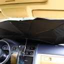 Car Interior Windshield Sunshade Small 49,2" x25,6, Car SUV Truck Sunshade Umbrella, Patented Design