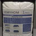 YEMYHOM Couch Cover Latest Jacquard Design High Stretch Sofa Covers for 3 Cushion Couch, Pet Dog Cat Proof Slipcover Non Slip Magic Elastic Furniture Protector (Large, White) (Large (71"-91"))