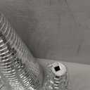 Ceenna 3 Pcs Disco Christmas Decor Cone Tree 13" 11" 9.8" Silver Mirror Christmas Cone Tree 80s 90s Xmas Table Centerpiece Decoration Handmade Shiny Tabletop Xmas Craft Ornament Birthday Home Decor